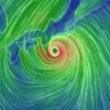 大型台風19号接近中、風雨の間隙をぬって成田空港に着陸