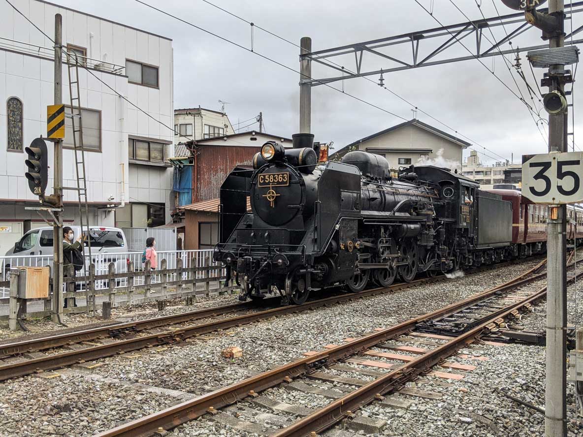 秩父鉄道の蒸気機関車