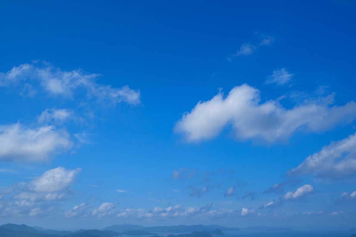福江の空と雲